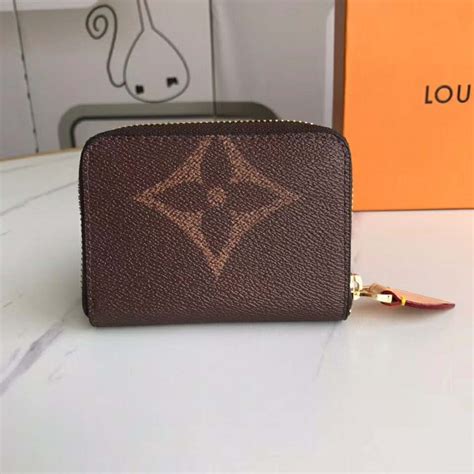 lv coin purse monogram|louis vuitton zippy coin purse.